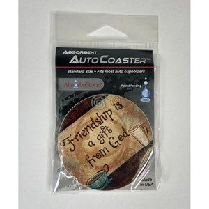 'Friendship is a gift from God' Car Coaster